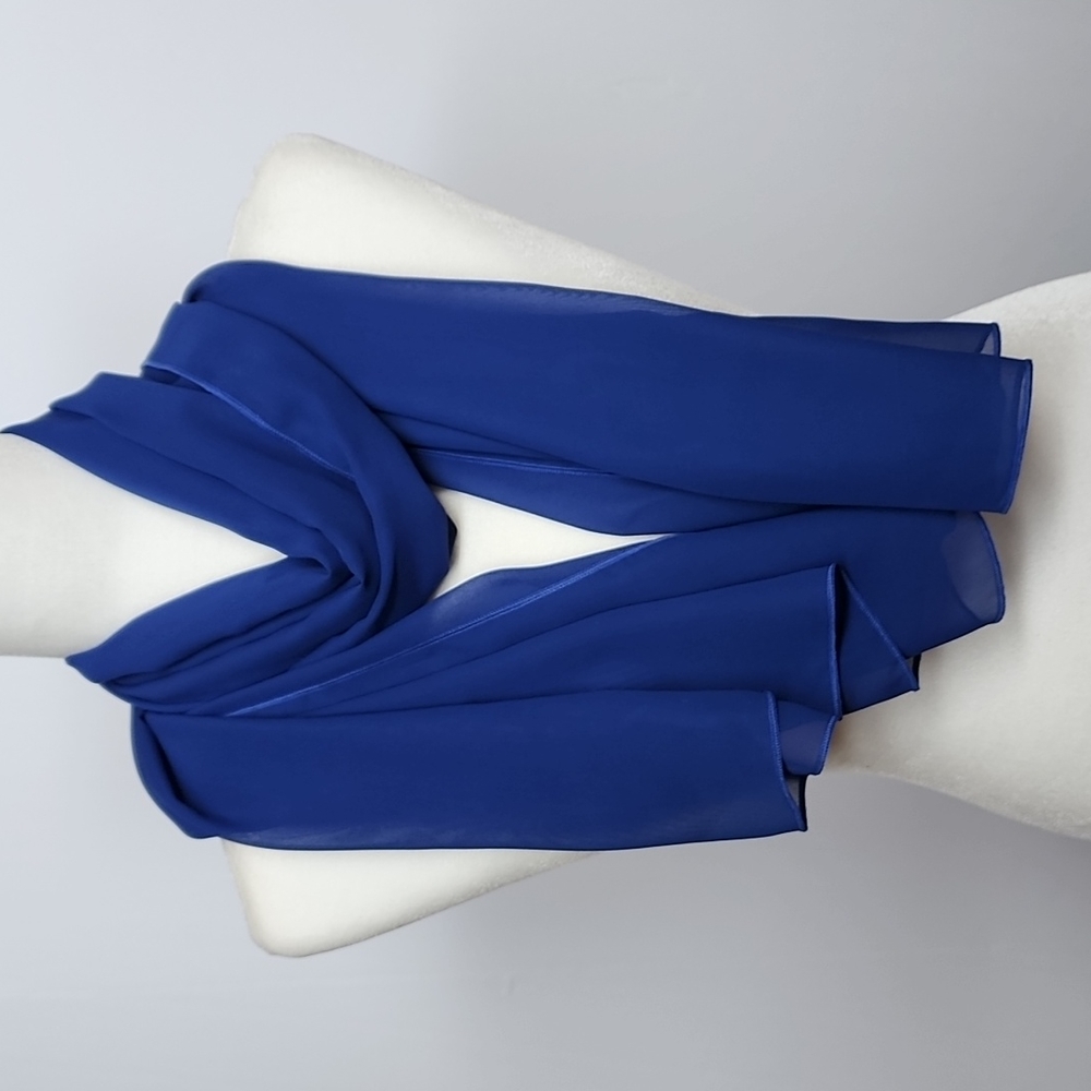 Blue Lightweight Scarf